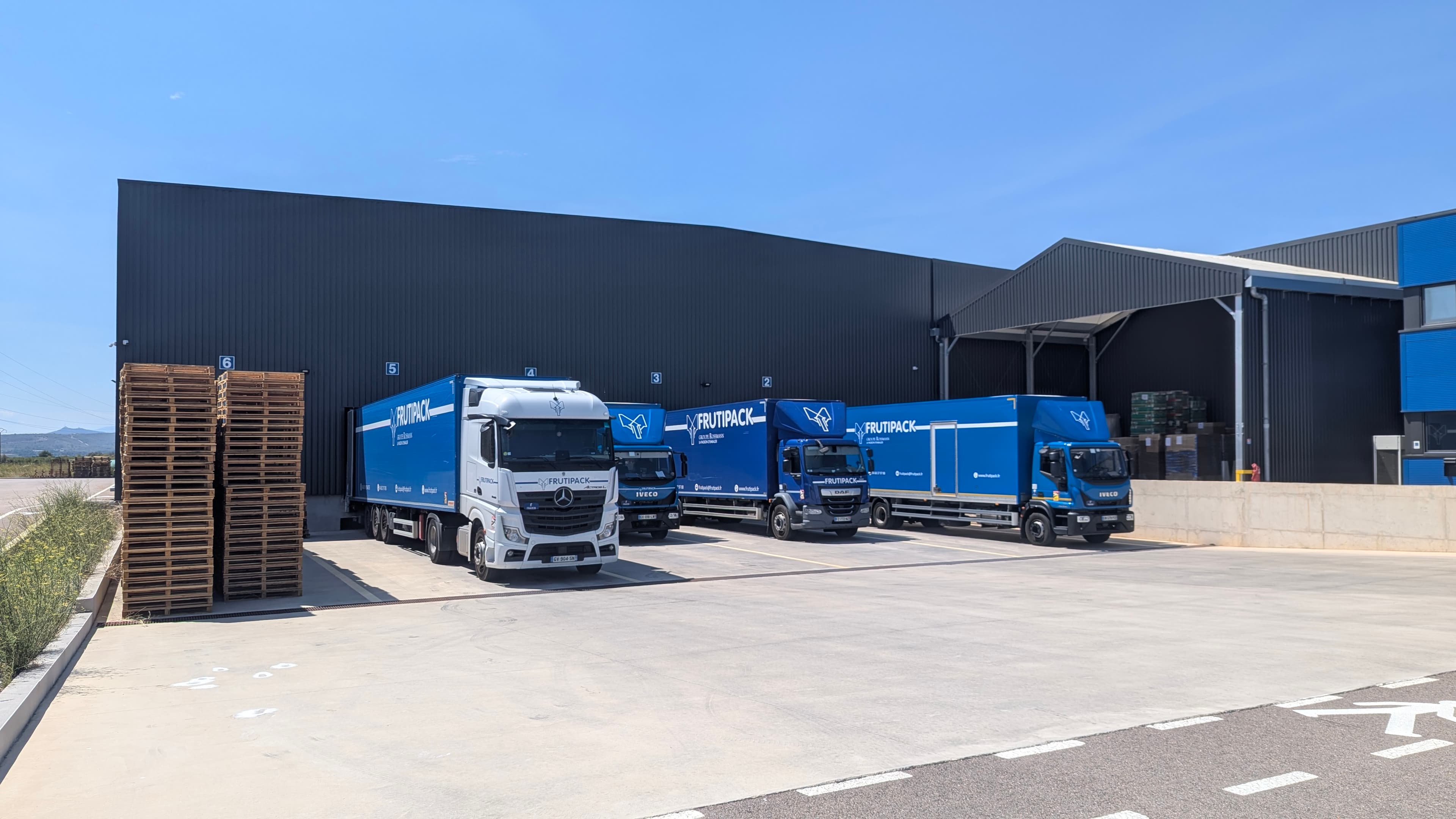 Usine Frutipack à Rivesaltes